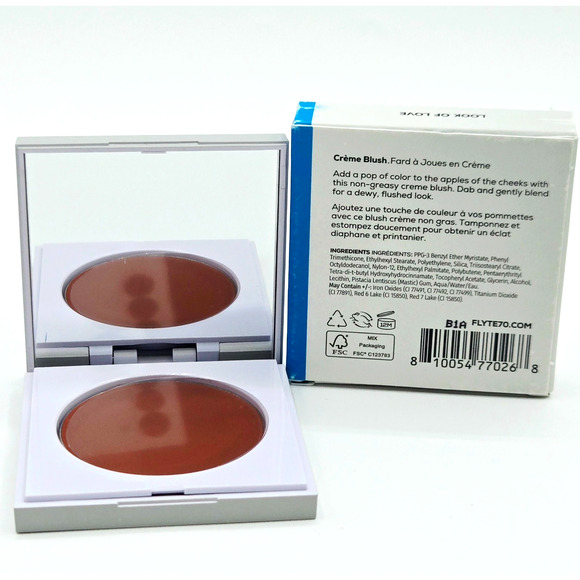 Flyte 70 GlowBack Brightening Primer- Hazy Cheek Creme+Creme to Powder Hilighter - Picture 5 of 13